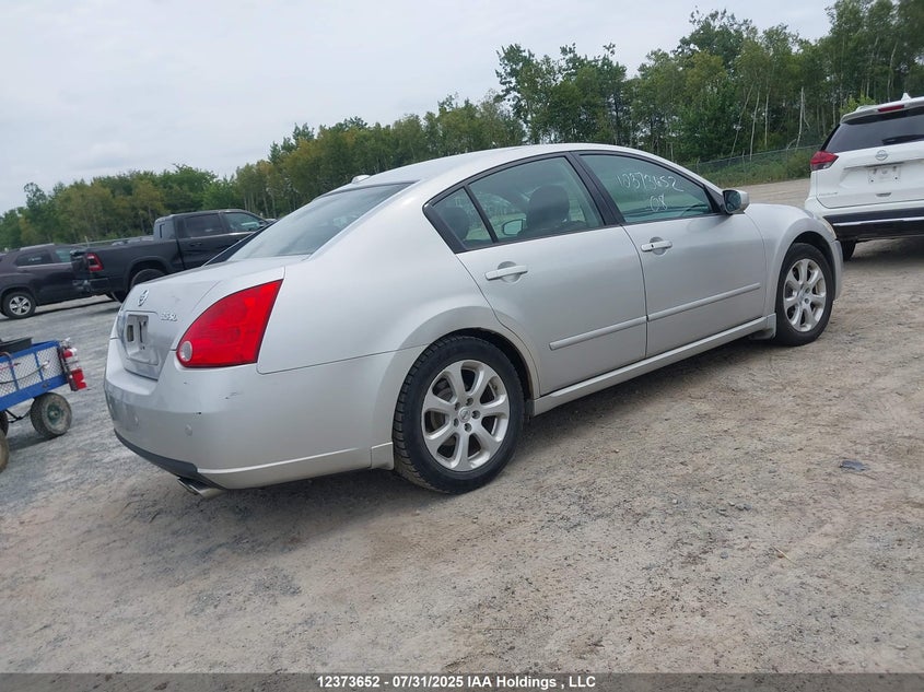 2008 Nissan Maxima Se/Sl VIN: 1N4BA41E98C823808 Lot: 12373652