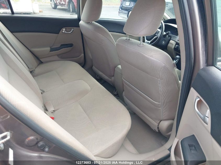 2012 Honda Civic Ex VIN: 2HGFB2F52CH055652 Lot: 12373683