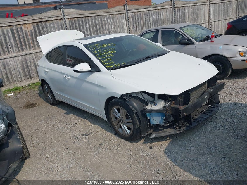 KMHD84LF7JU625986 2018 Hyundai Elantra Sel auction photo 1