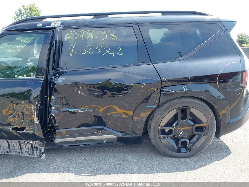 2024 Kia Ev9 VIN: KNDAEFS54R6023342 Lot: 12373698