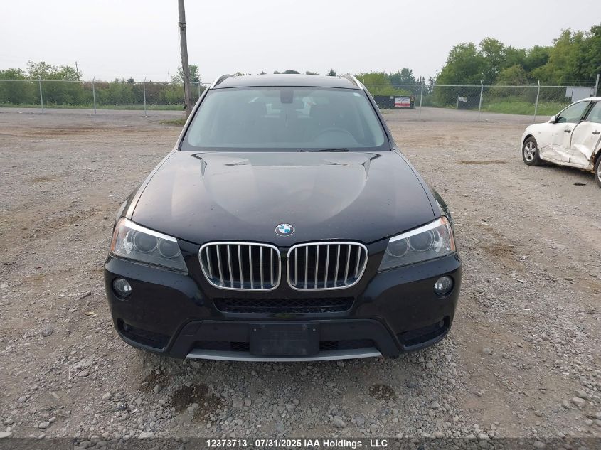 2013 BMW X3 xDrive28I VIN: 5UXWX9C52D0A25099 Lot: 12373713