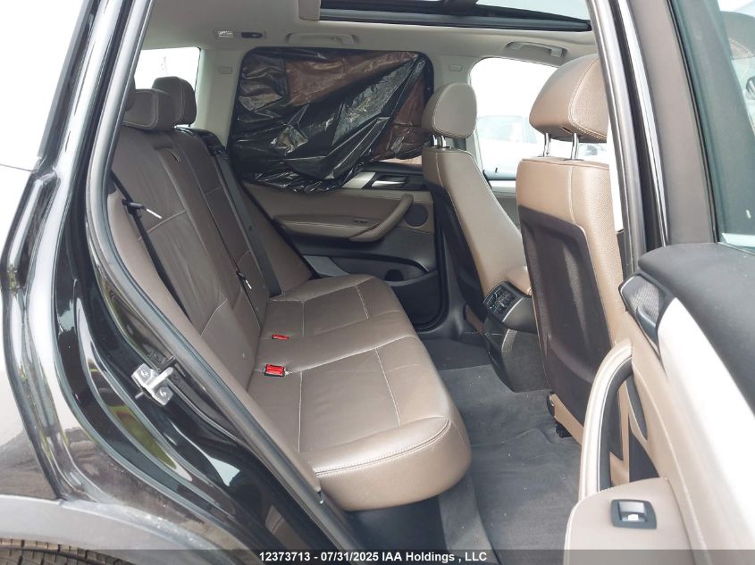 2013 BMW X3 xDrive28I VIN: 5UXWX9C52D0A25099 Lot: 12373713