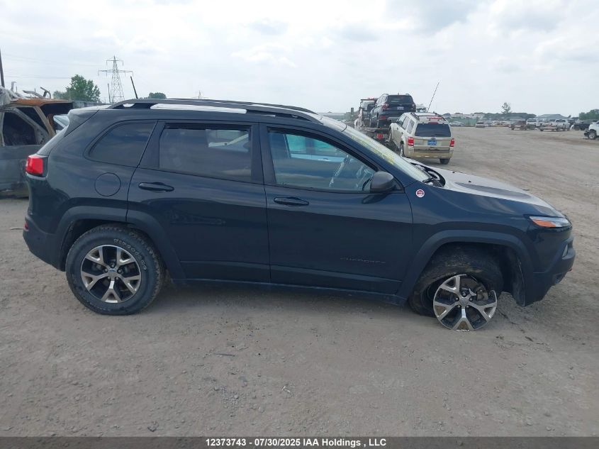 2016 Jeep Cherokee Trailhawk VIN: 1C4PJMBS7GW301972 Lot: 12373743