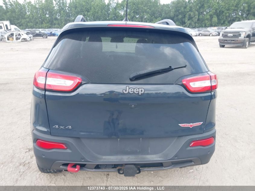 2016 Jeep Cherokee Trailhawk VIN: 1C4PJMBS7GW301972 Lot: 12373743