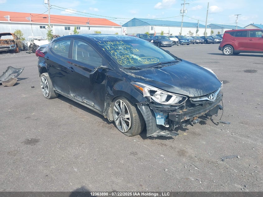 KMHDH4AH2FU389050 2015 Hyundai Elantra Gls auction photo 1