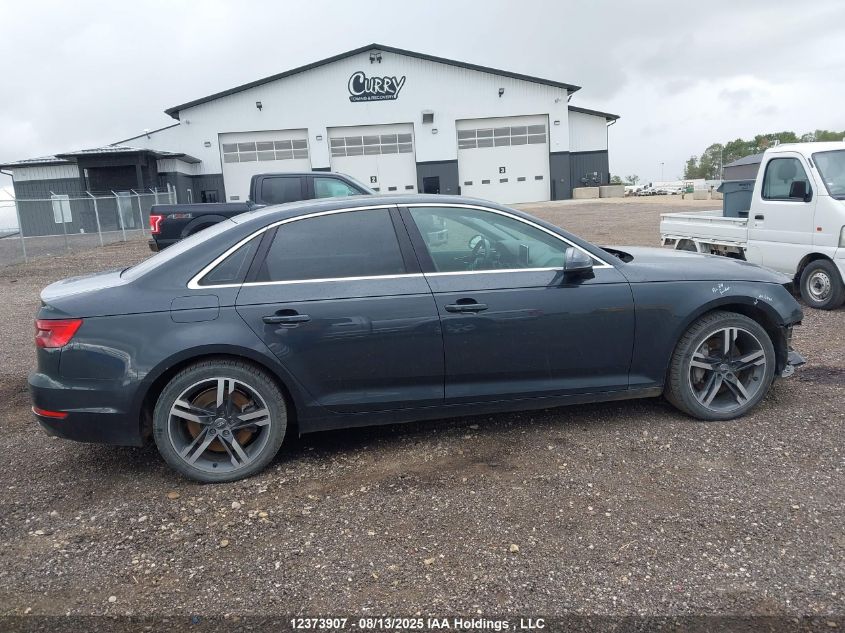 2017 Audi A4 Technik VIN: WAUCNAF42HN003976 Lot: 12373907