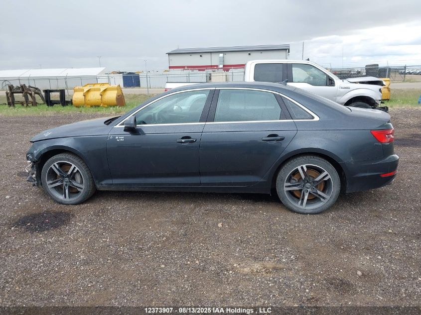 2017 Audi A4 Technik VIN: WAUCNAF42HN003976 Lot: 12373907
