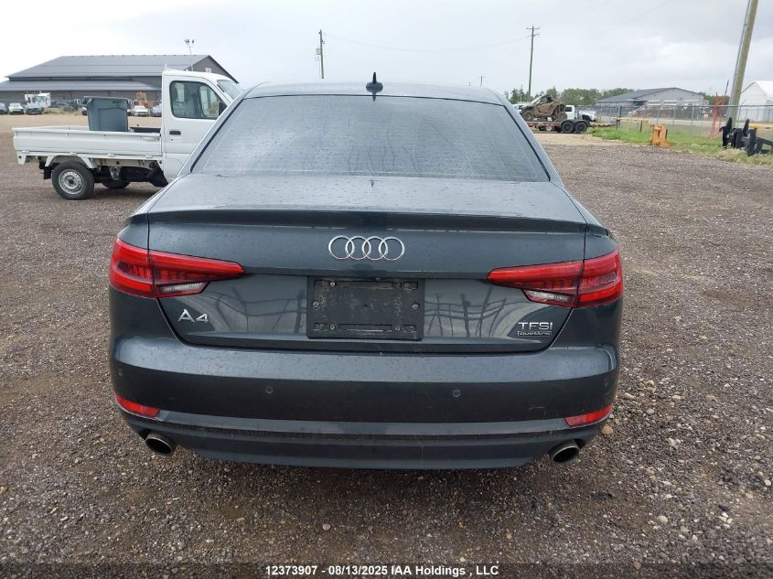 2017 Audi A4 Technik VIN: WAUCNAF42HN003976 Lot: 12373907