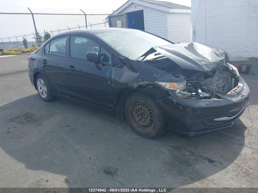 2HGFB2F41EH033376 2014 Honda Civic Lx auction photo 1