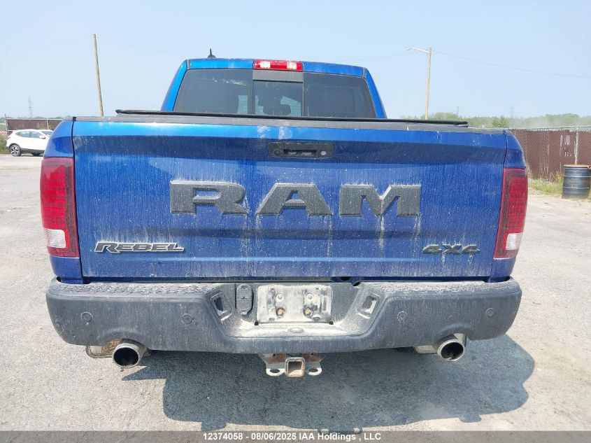 2018 Ram 1500 Rebel VIN: 1C6RR7YT3JS205166 Lot: 12374058