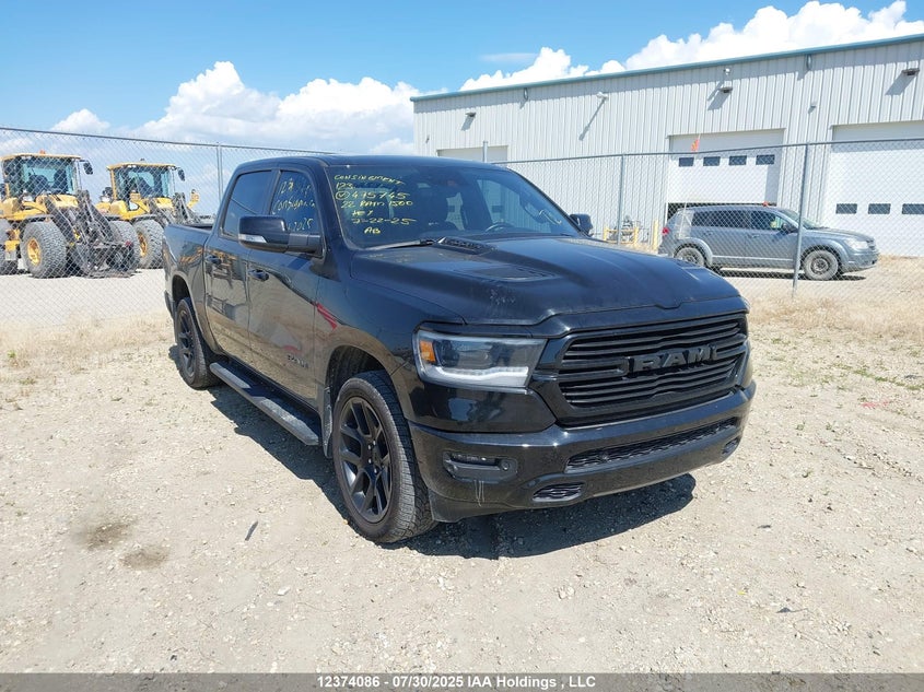 1C6SRFVT3NN475745 2022 Ram 1500 Sport auction photo 1