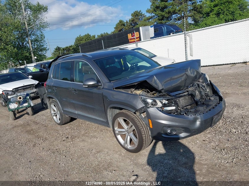 WVGJV3AX8EW546614 2014 Volkswagen Tiguan S/Se/Sel/R-Line auction photo 1