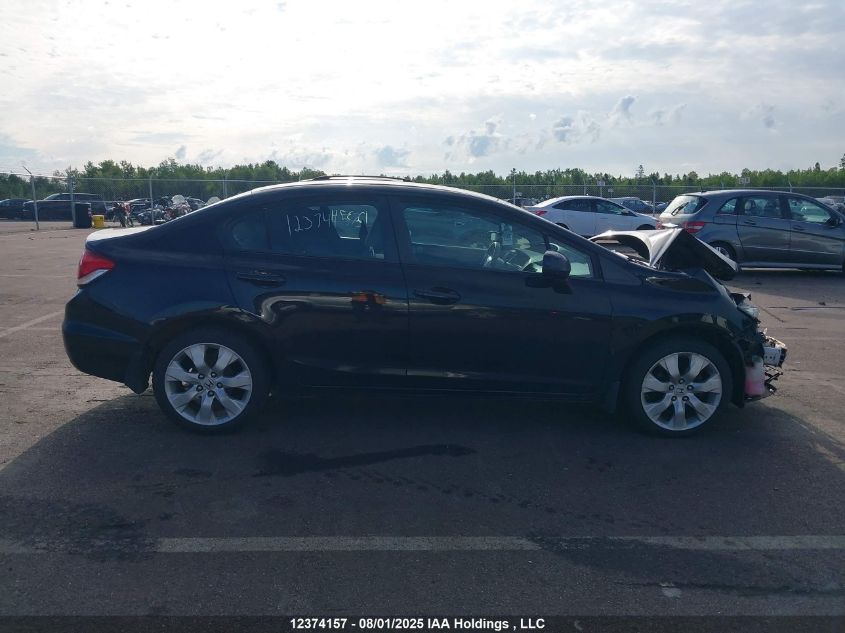 2013 Honda Civic Sdn VIN: 2HGFB2F43DH108089 Lot: 12374157