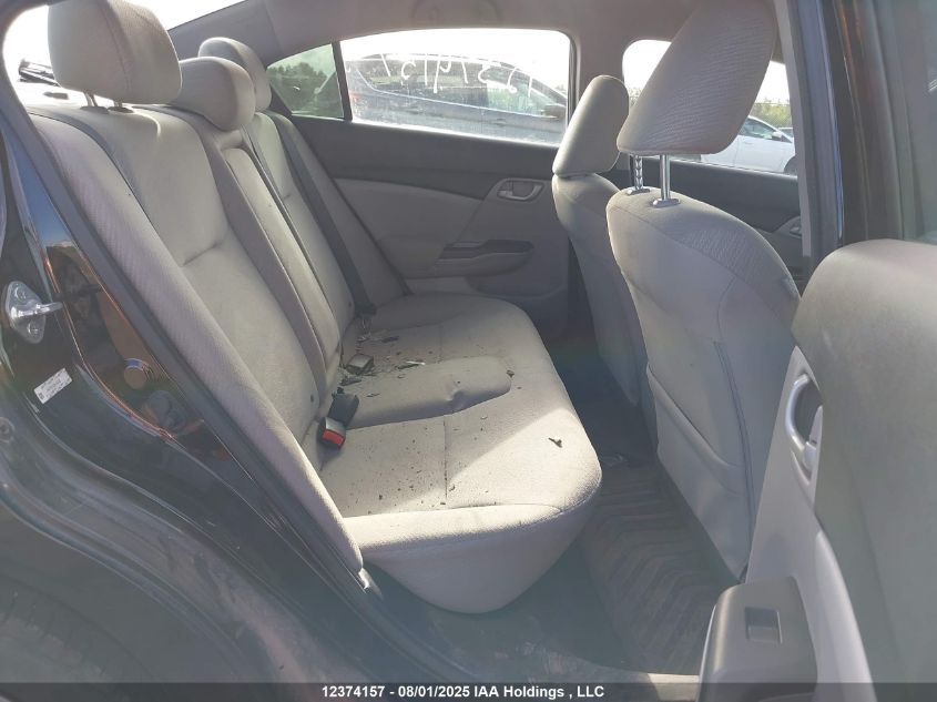 2013 Honda Civic Sdn VIN: 2HGFB2F43DH108089 Lot: 12374157