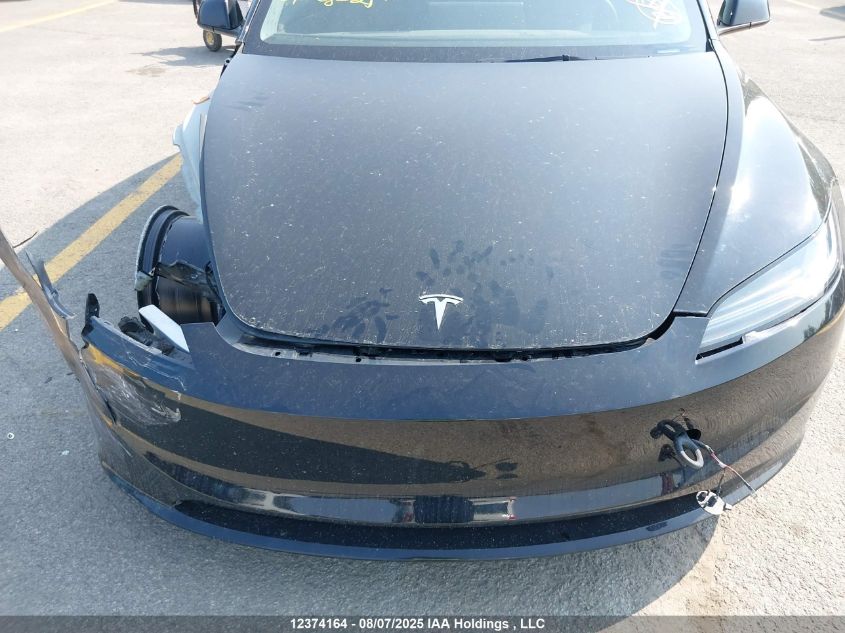 2024 Tesla Model 3 Long Range VIN: 5YJ3E1EB2RF846532 Lot: 12374164