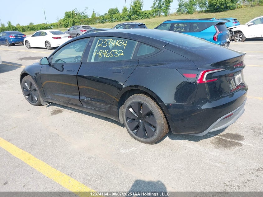 5YJ3E1EB2RF846532 2024 TESLA MODEL 3 photo no. 3