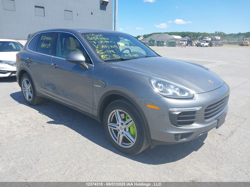 WP1AE2A24HLA71129 2017 Porsche Cayenne E-Hybrid S/S Platinum Edition auction photo 1