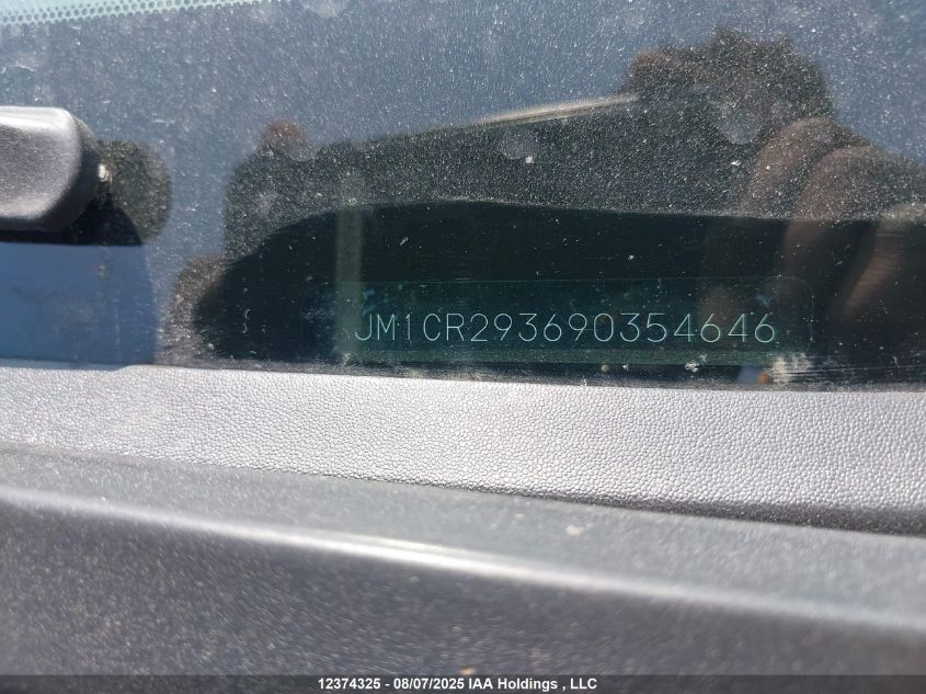 2009 Mazda 5 VIN: JM1CR293690354646 Lot: 12374325