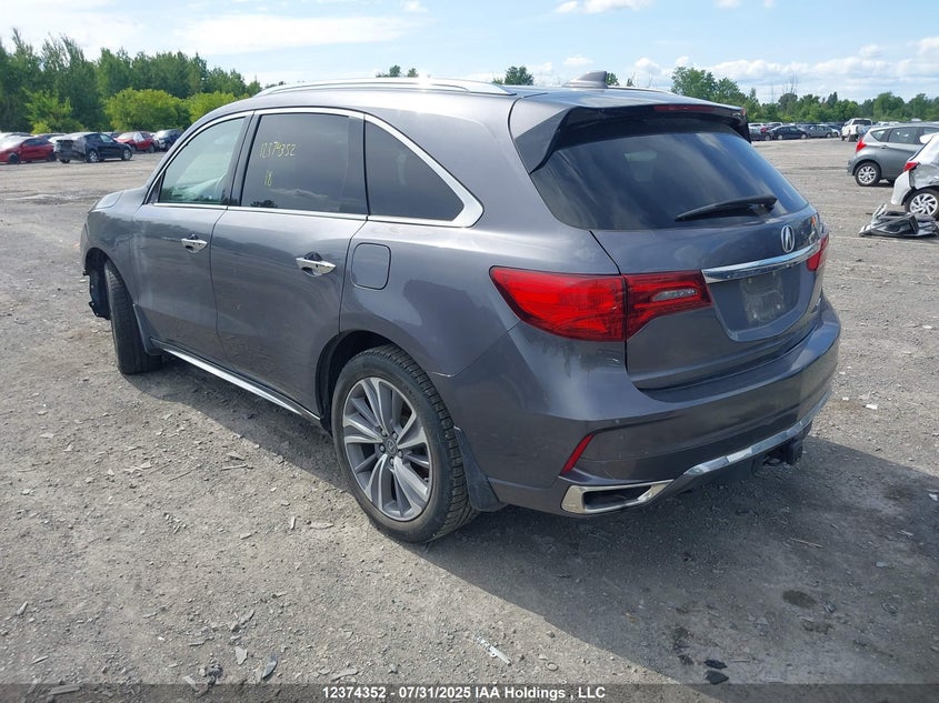 2018 Acura Mdx grey null gasoline 5J8YD4H83JL800091 photo #4