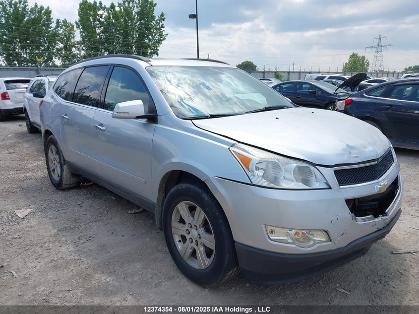1GNKVJED1CJ106121 2012 Chevrolet Traverse Lt auction photo 1