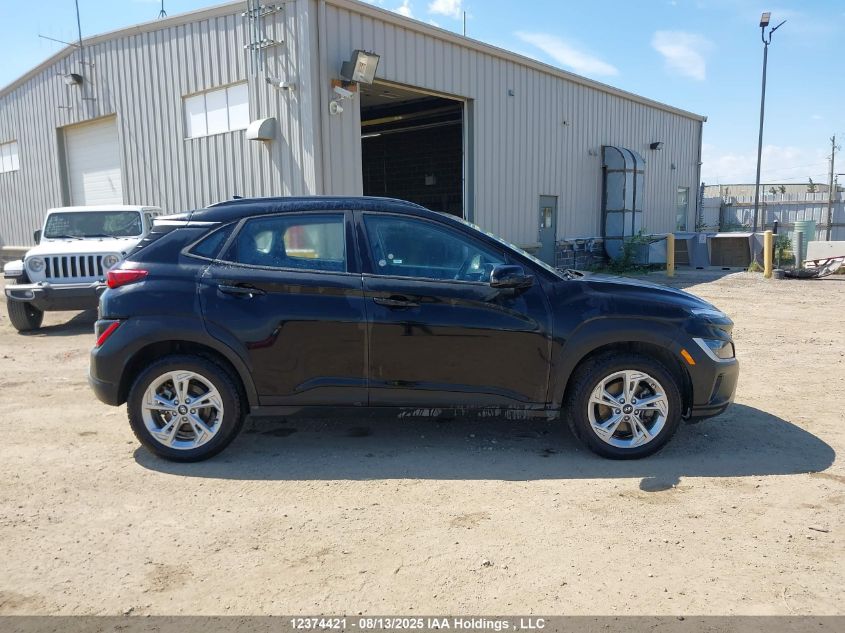 2022 Hyundai Kona Sel/Se VIN: KM8K2CAB0NU885302 Lot: 12374421
