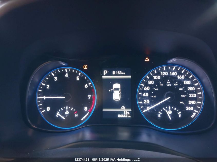 2022 Hyundai Kona Sel/Se VIN: KM8K2CAB0NU885302 Lot: 12374421