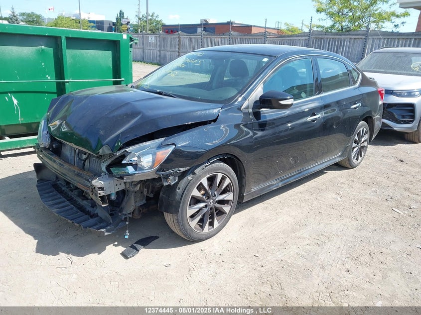 3N1CB7AP3HY207952 2017 NISSAN SENTRA photo no. 2