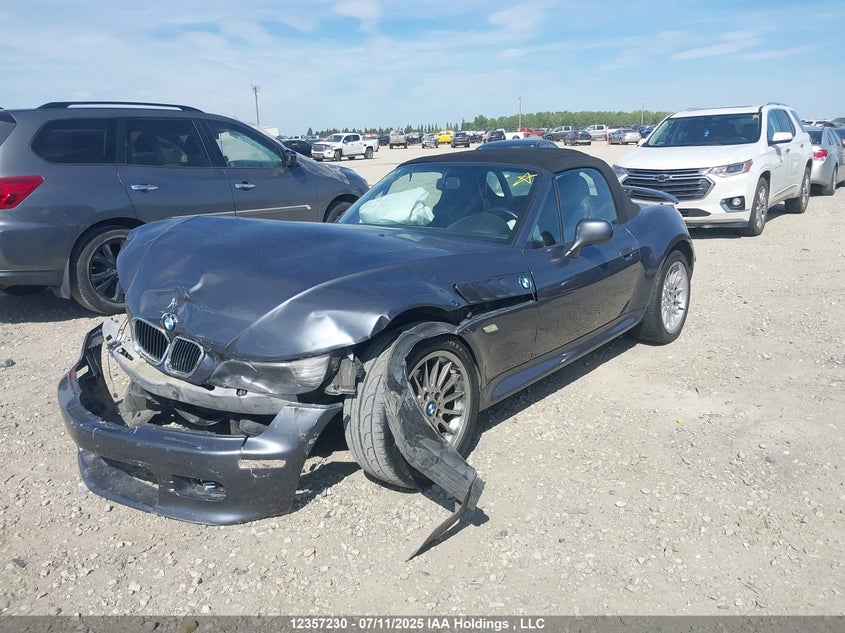 2001 BMW Z3 3.0I VIN: WBACN53451LJ56235 Lot: 12357230X