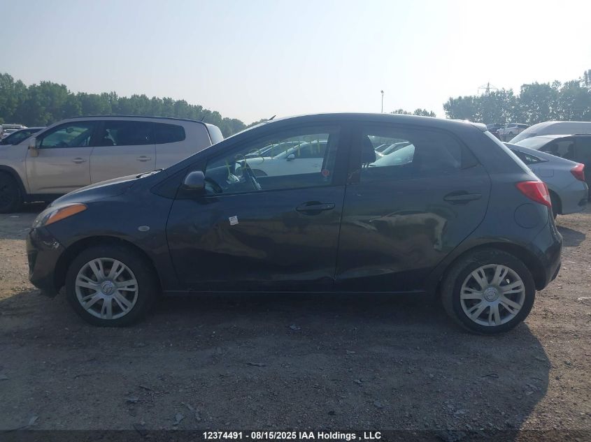 2014 Mazda Mazda2 Sport VIN: JM1DE1KY2E0178589 Lot: 12374491