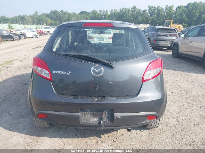 2014 Mazda Mazda2 Sport VIN: JM1DE1KY2E0178589 Lot: 12374491