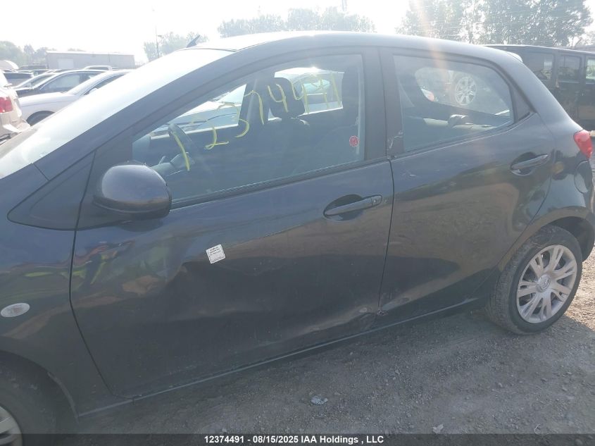 2014 Mazda Mazda2 Sport VIN: JM1DE1KY2E0178589 Lot: 12374491