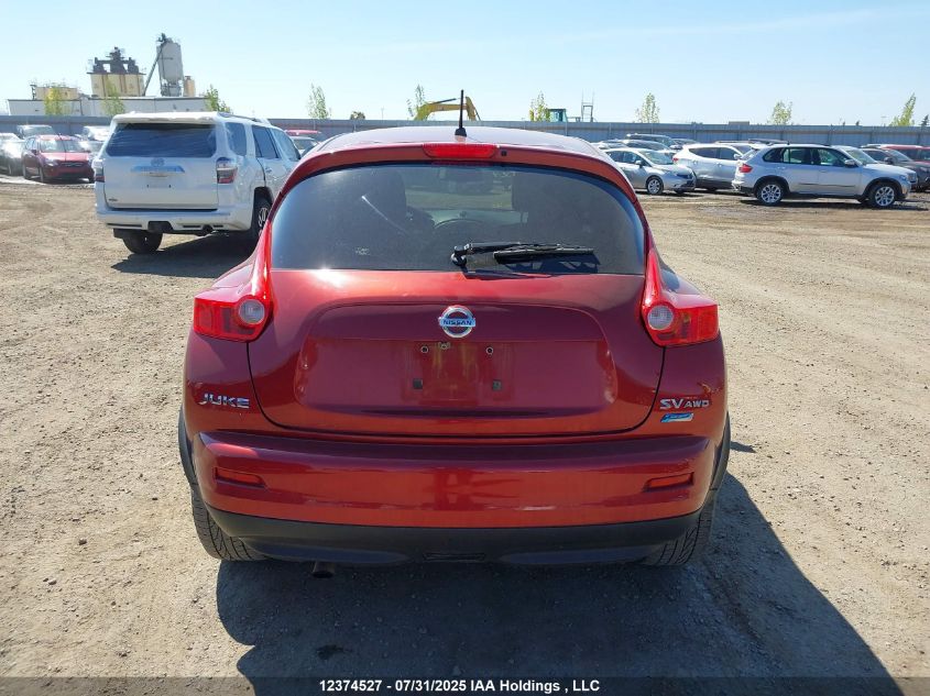 2014 Nissan Juke S/Sv/Sl/Nismo VIN: JN8AF5MVXET480323 Lot: 12374527