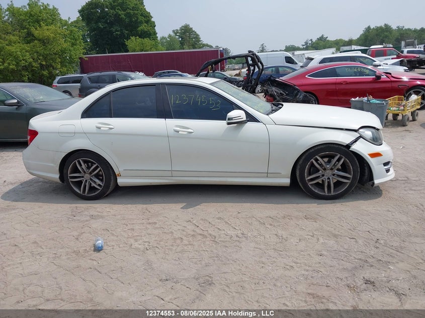 2012 Mercedes-Benz C 250 4Matic VIN: WDDGF8FB6CA740371 Lot: 12374553