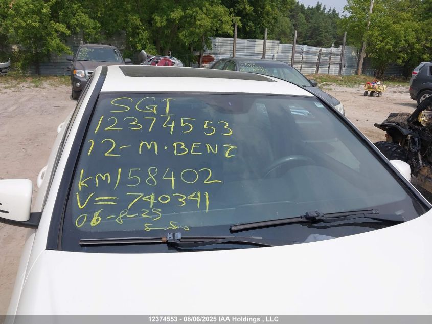 2012 Mercedes-Benz C 250 4Matic VIN: WDDGF8FB6CA740371 Lot: 12374553