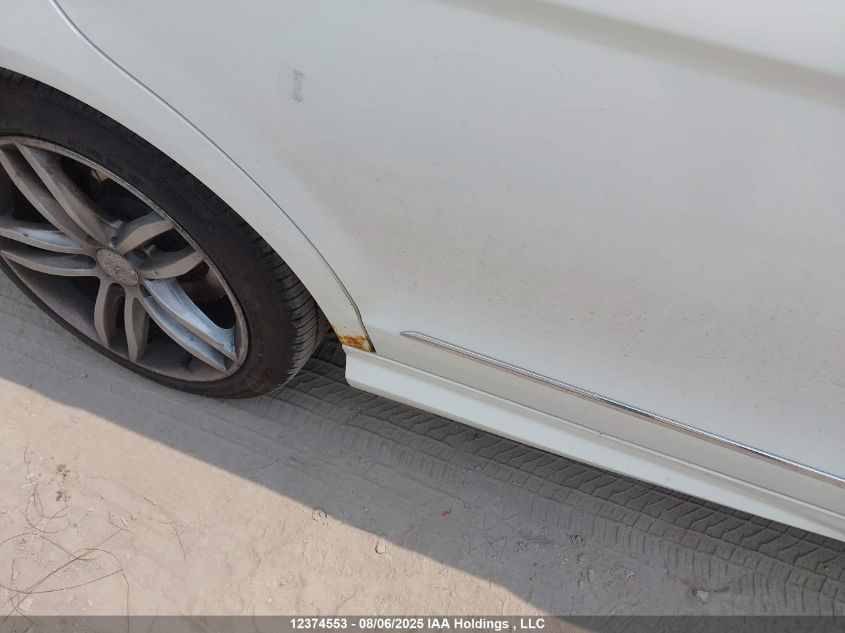 2012 Mercedes-Benz C 250 4Matic VIN: WDDGF8FB6CA740371 Lot: 12374553