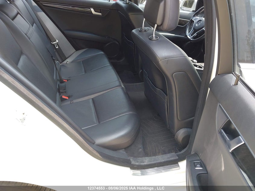 2012 Mercedes-Benz C 250 4Matic VIN: WDDGF8FB6CA740371 Lot: 12374553
