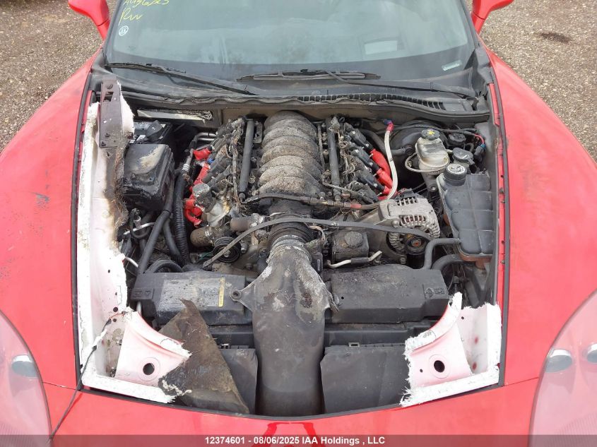 2005 Chevrolet Corvette VIN: 1G1YY24U655129562 Lot: 12374601