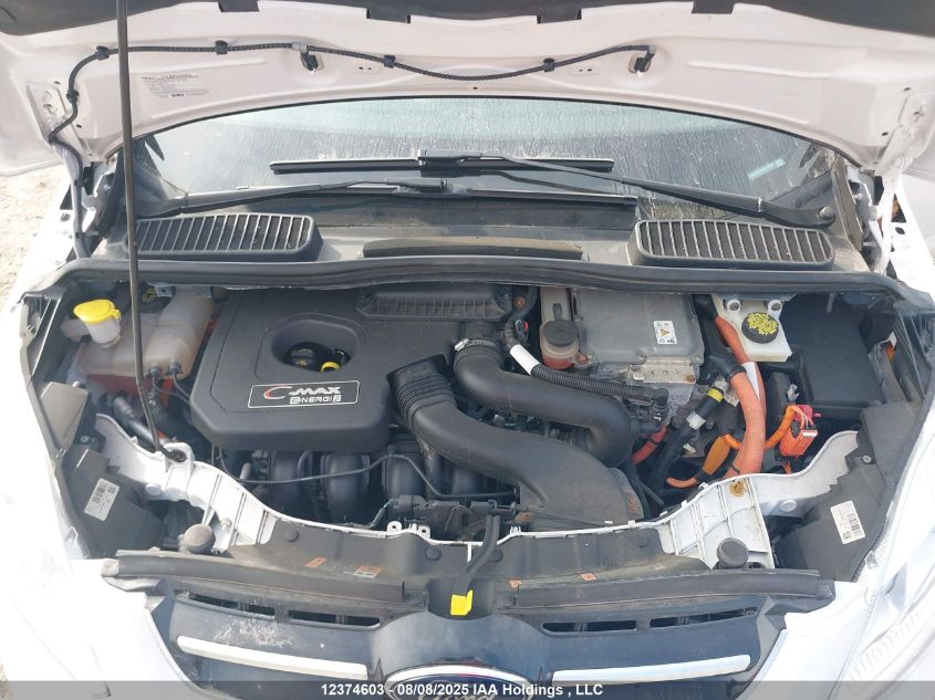 2017 Ford C-Max Energi Titanium VIN: 1FADP5FU4HL117505 Lot: 12374603