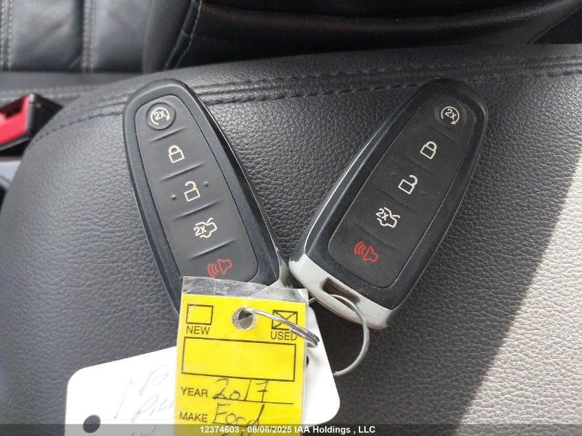 2017 Ford C-Max Energi Titanium VIN: 1FADP5FU4HL117505 Lot: 12374603