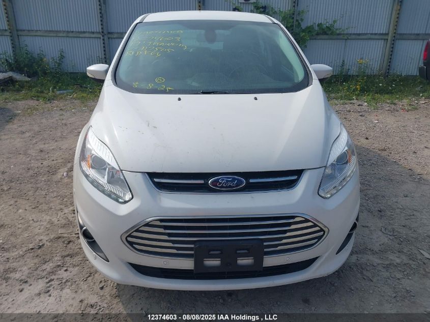 2017 Ford C-Max Energi Titanium VIN: 1FADP5FU4HL117505 Lot: 12374603
