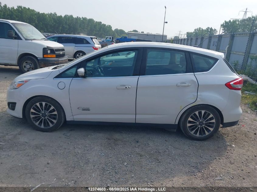 2017 Ford C-Max Energi Titanium VIN: 1FADP5FU4HL117505 Lot: 12374603