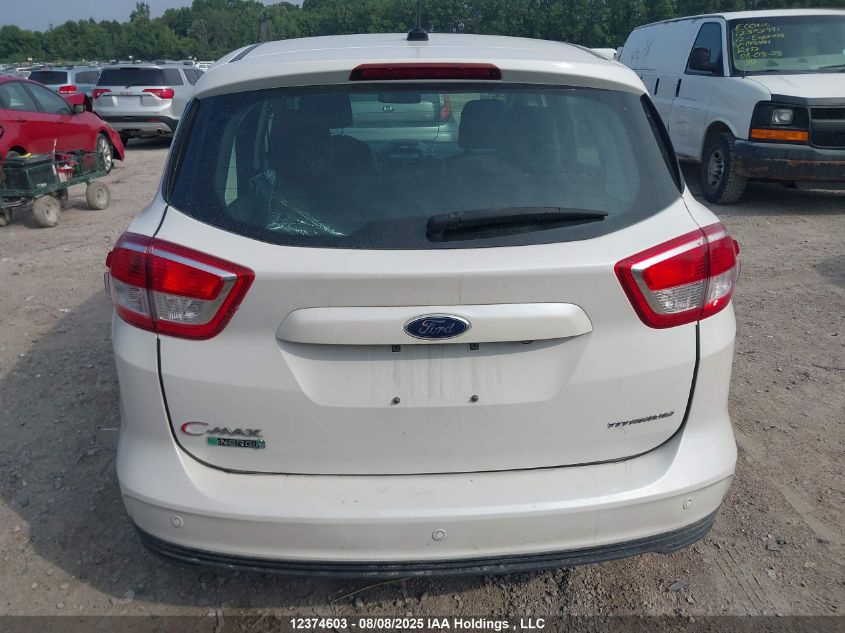 2017 Ford C-Max Energi Titanium VIN: 1FADP5FU4HL117505 Lot: 12374603