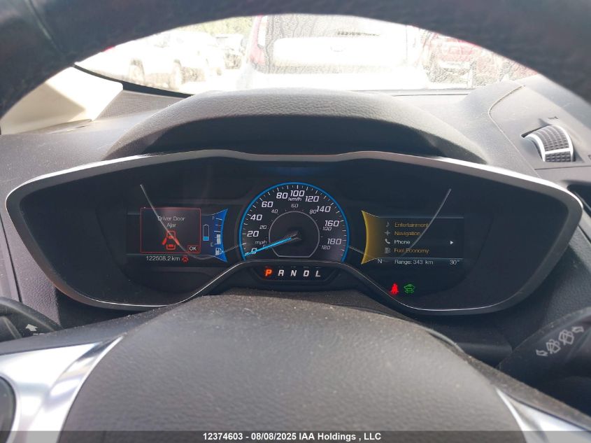 2017 Ford C-Max Energi Titanium VIN: 1FADP5FU4HL117505 Lot: 12374603