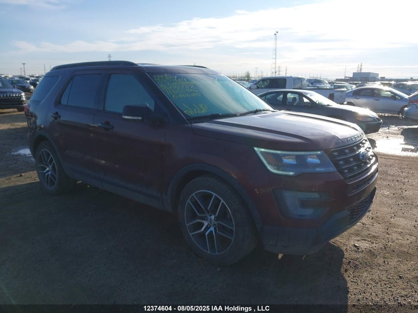 1FM5K8GT2GGA65122 2016 Ford Explorer Sport auction photo 1