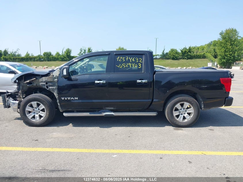 2017 Nissan Titan Platinum Reserve/Pro-4X/S/Sl/Sv VIN: 1N6AA1E53HN529403 Lot: 12374632