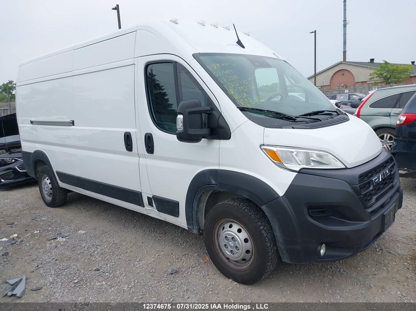 2023 Ram Promaster 2500 2500 High white van null 3C6LRVDG1PE562733 photo #1