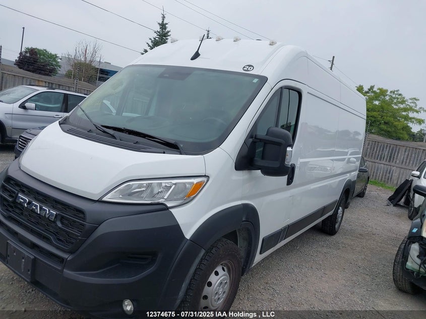 2023 Ram Promaster 2500 2500 High white van null 3C6LRVDG1PE562733 photo #3