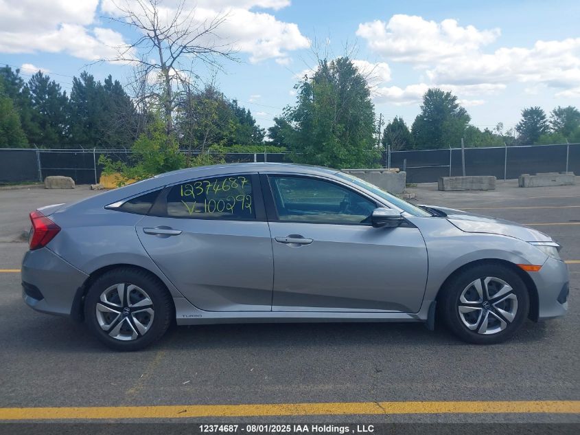 2016 Honda Civic Ex-T VIN: 2HGFC1F4XGH100292 Lot: 12374687