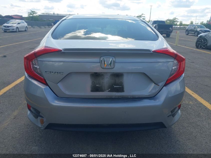 2016 Honda Civic Ex-T VIN: 2HGFC1F4XGH100292 Lot: 12374687