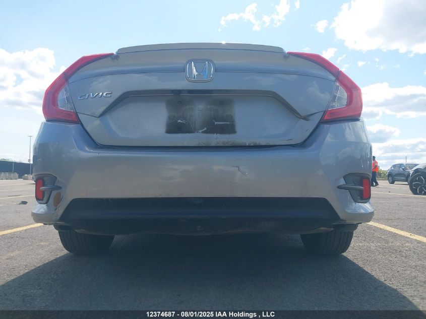 2016 Honda Civic Ex-T VIN: 2HGFC1F4XGH100292 Lot: 12374687